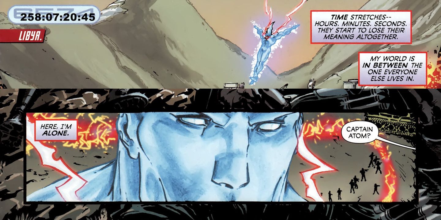 Captain Atom DC Comics Fastest Flash