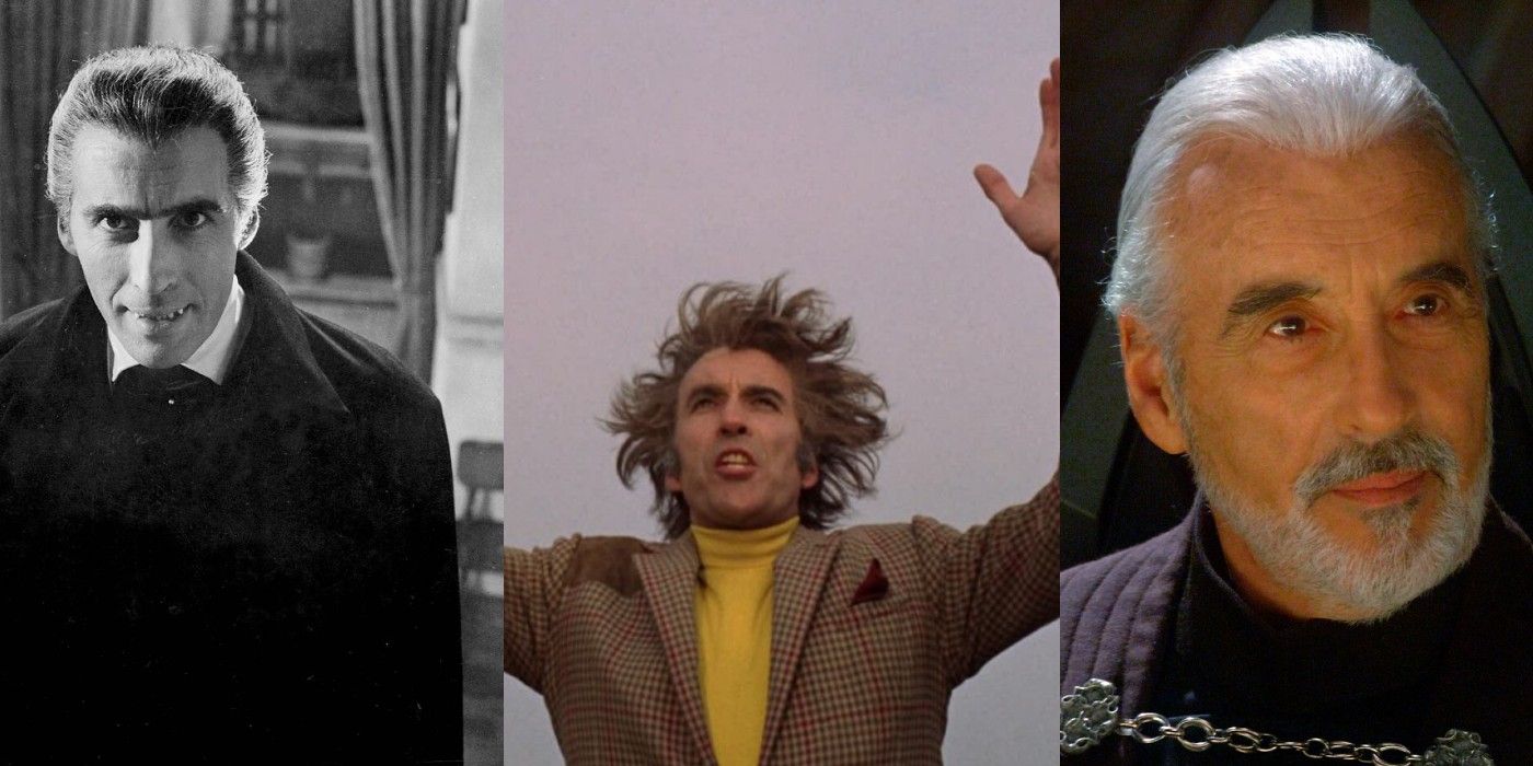 Christopher Lee Star Wars Count Dooku Dracula Wicker Man