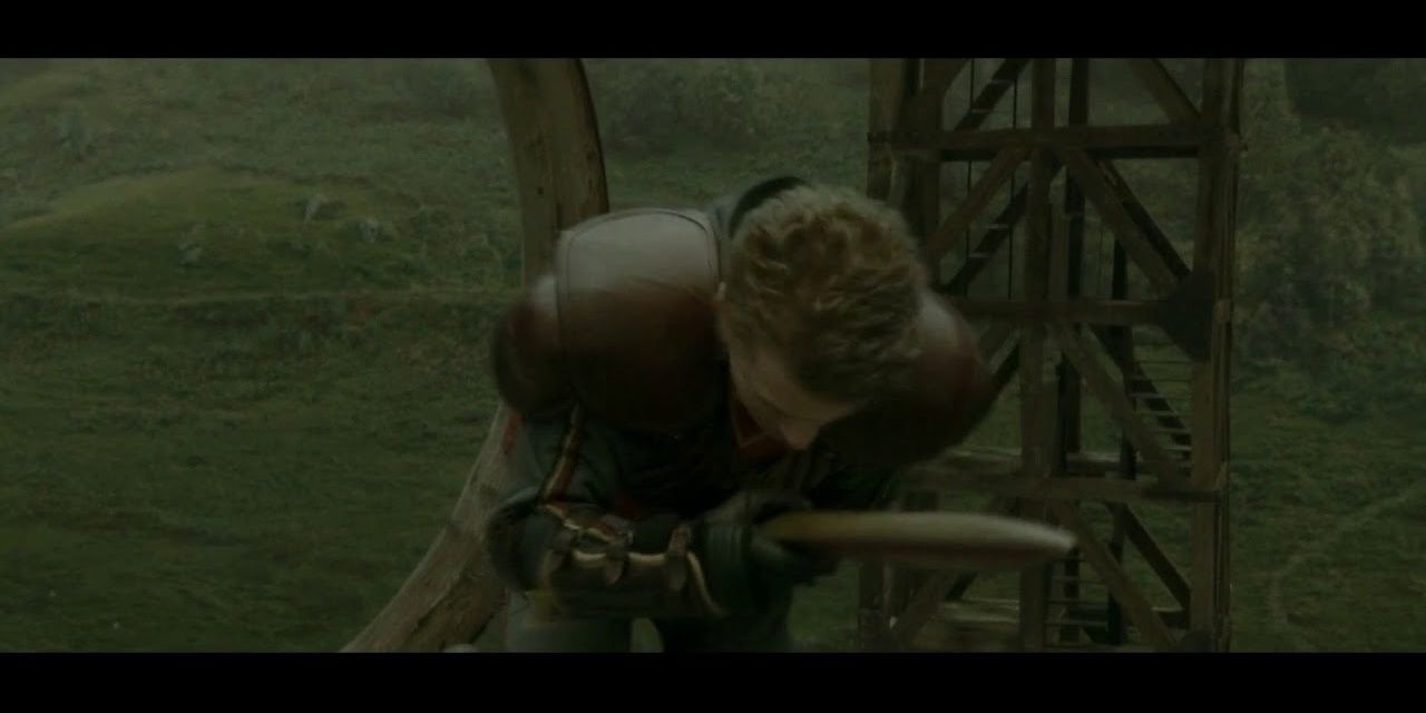 Cormac hit by Confundo during Quidditch