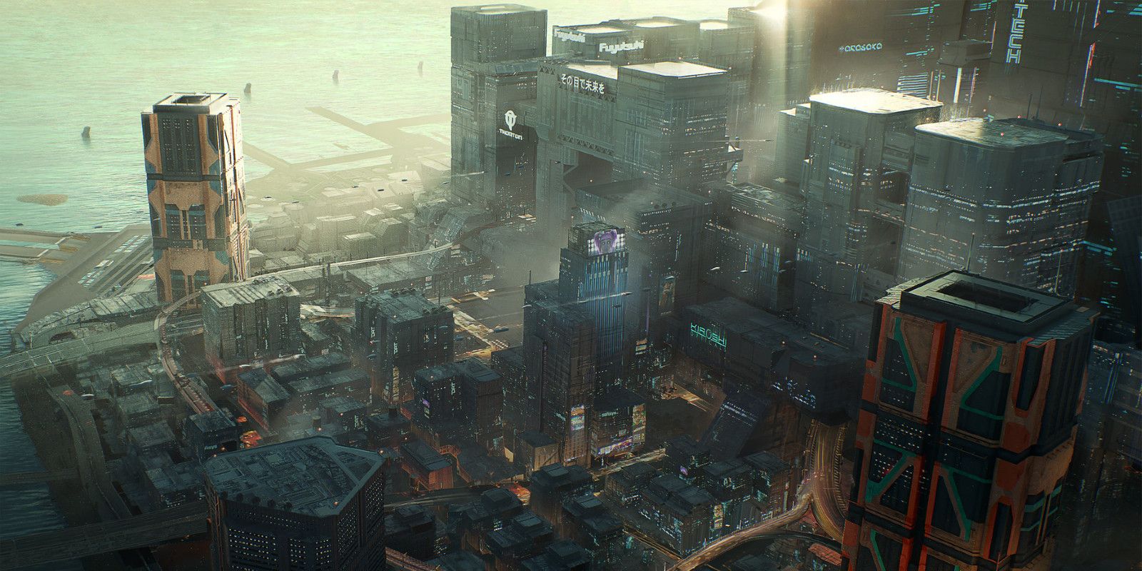 Cyberpunk 2077 Concept Art Unveils Heywood Neighborhood Of Night City