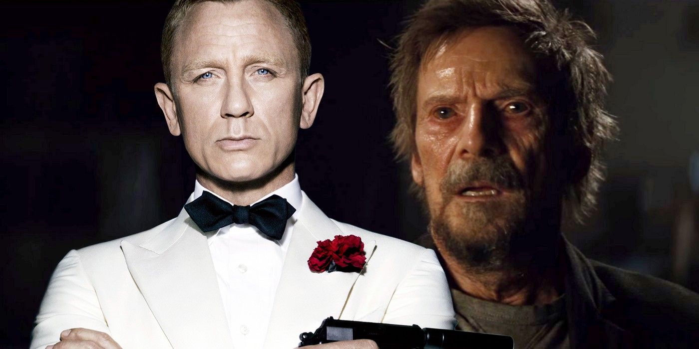 Daniel Craig as James Bond and Jesper Christensen as White in Spectre