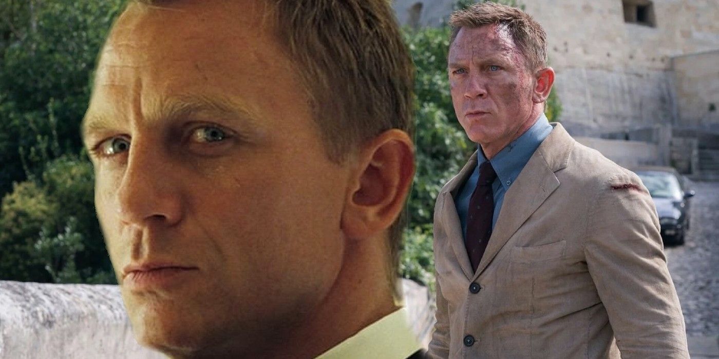 Daniel Craig as James Bond in Casino Royale and No Time To Die