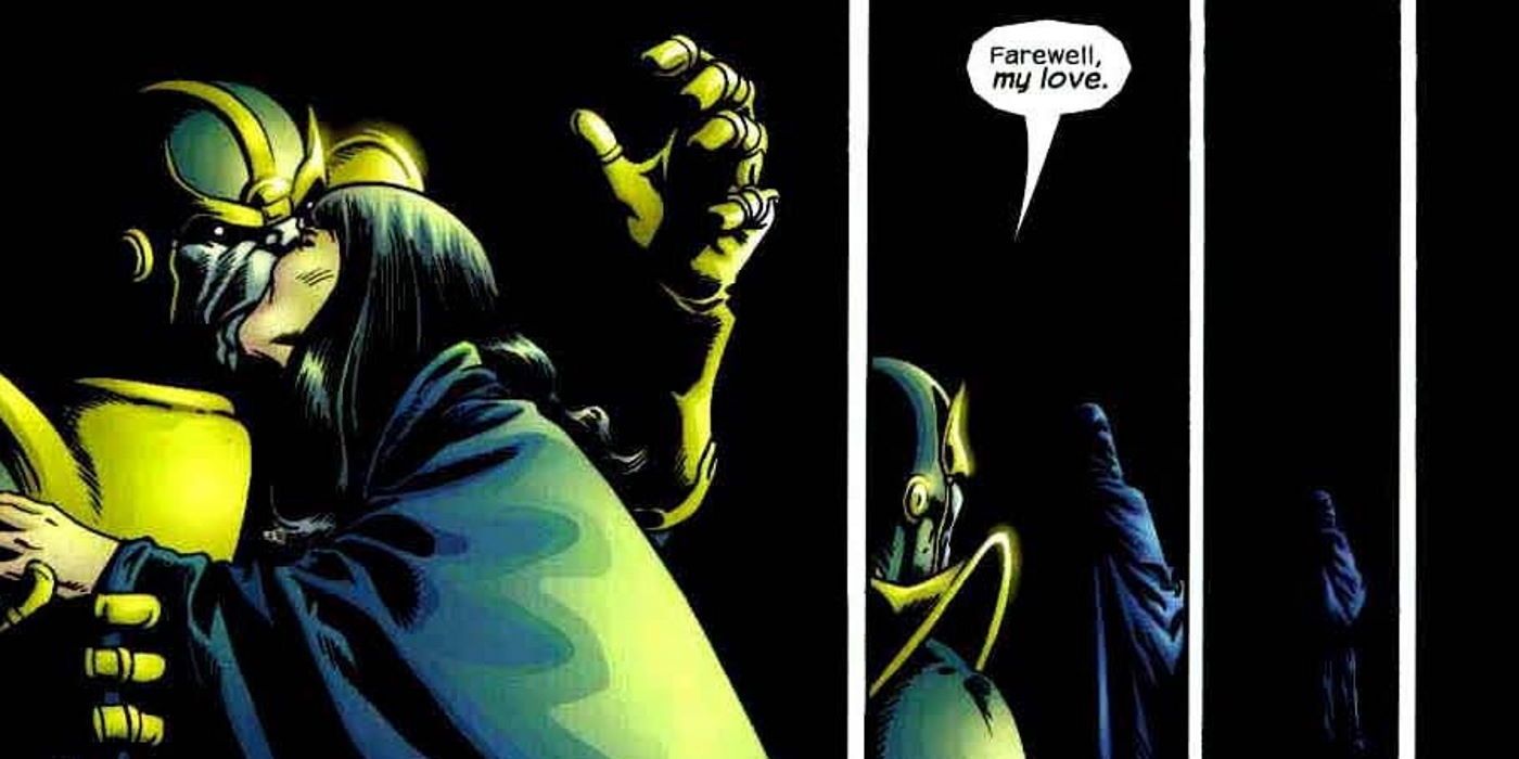 Death Kisses Thanos
