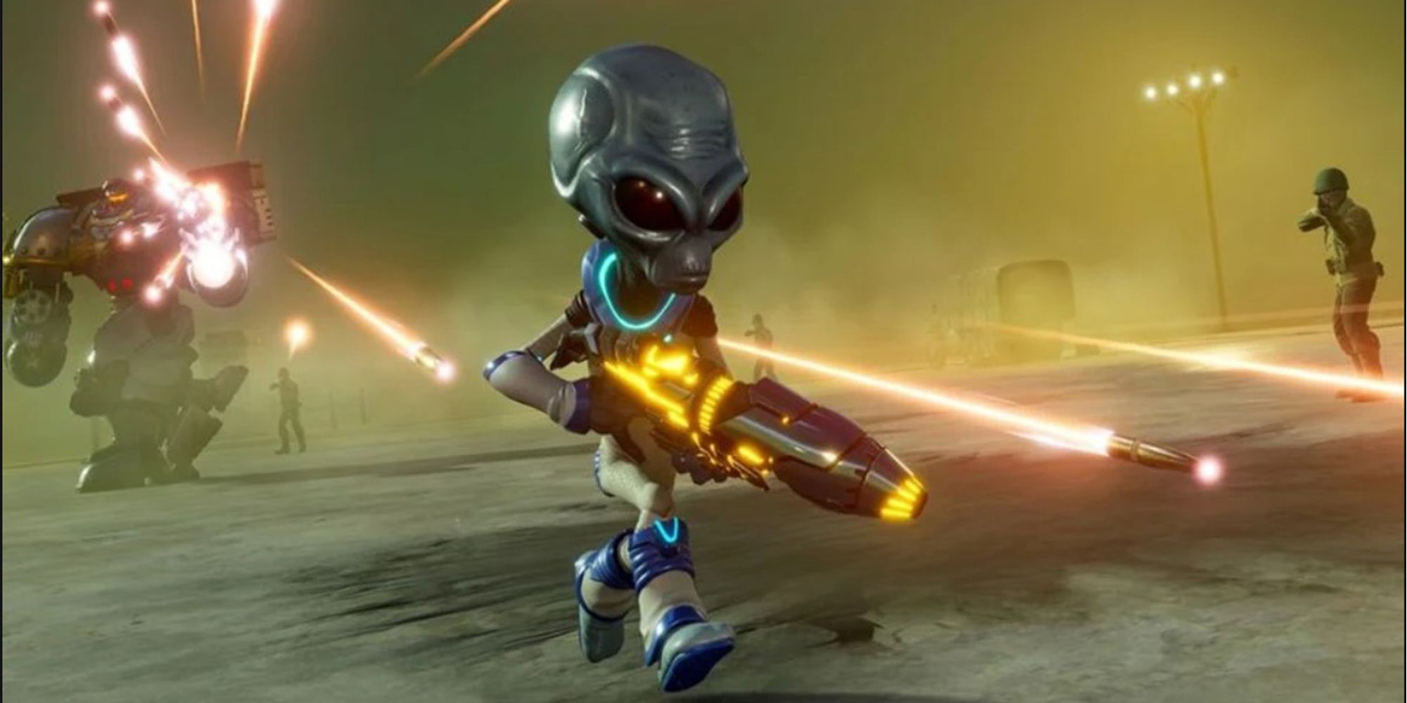 Destroy All Humans Gameplay
