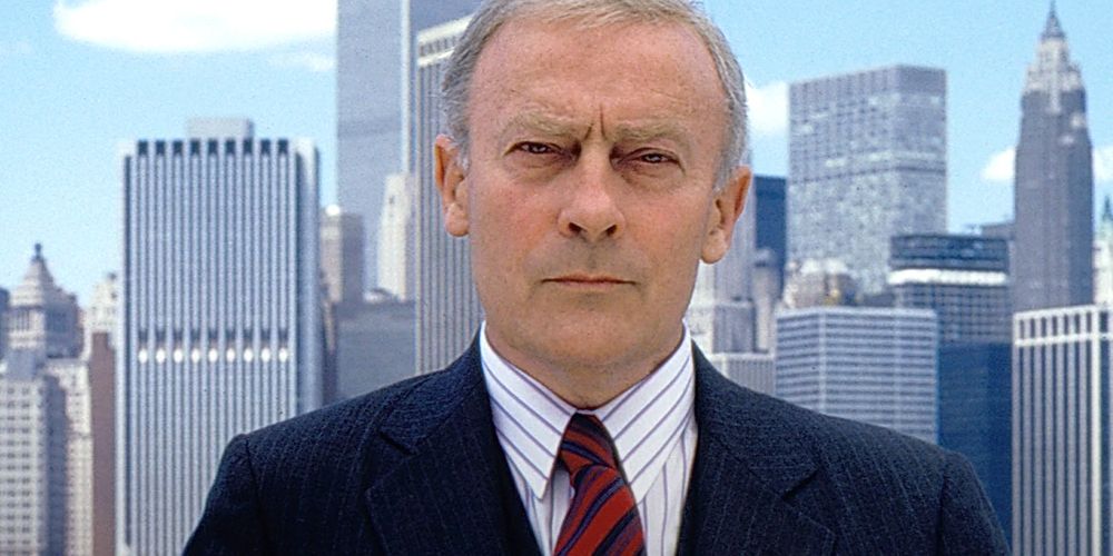 Edward Woodward starred in the NBC drama The Equalizer