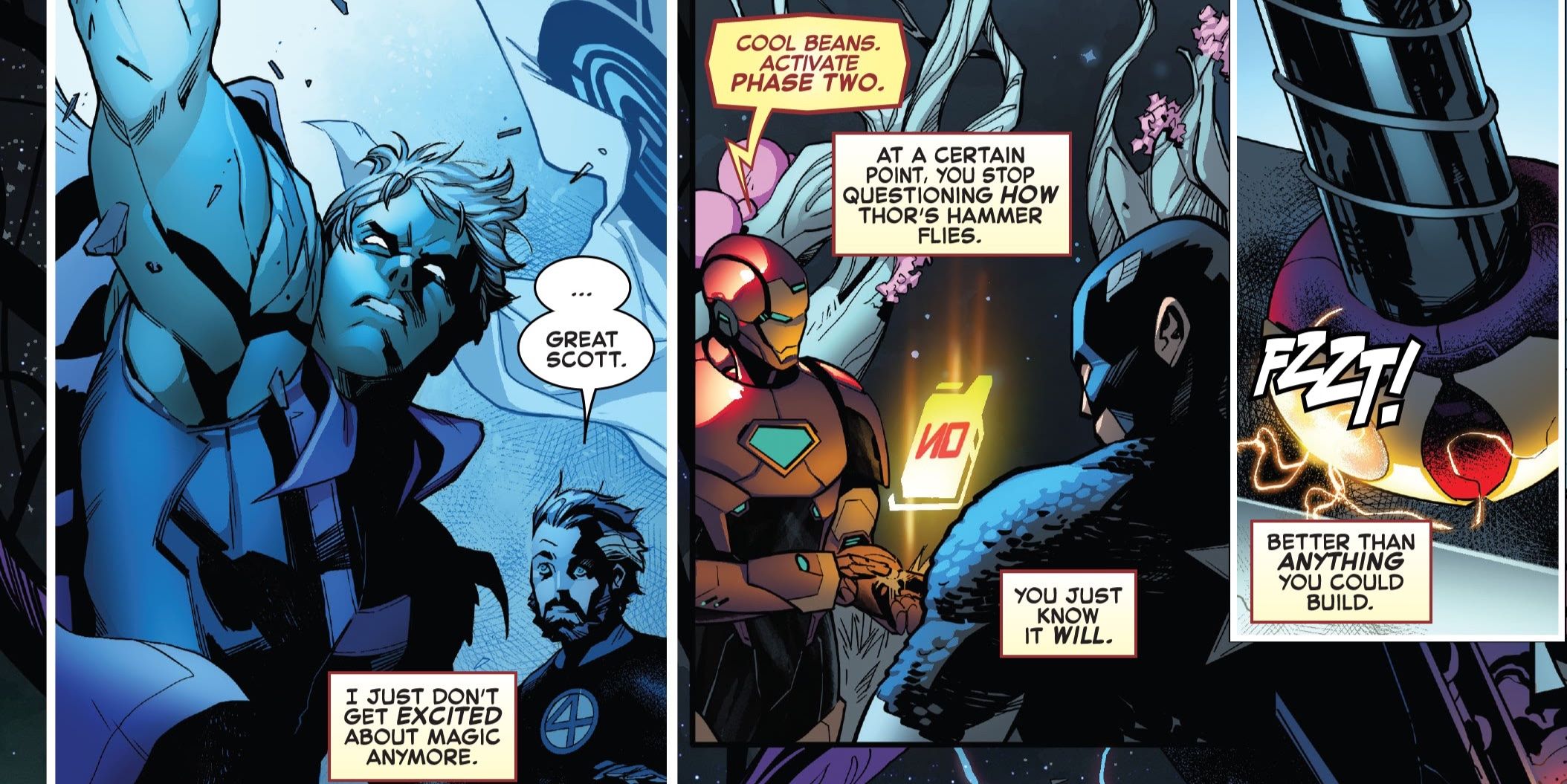 Iron Man and Mr. Fantastic Have Very Different Views On Magic