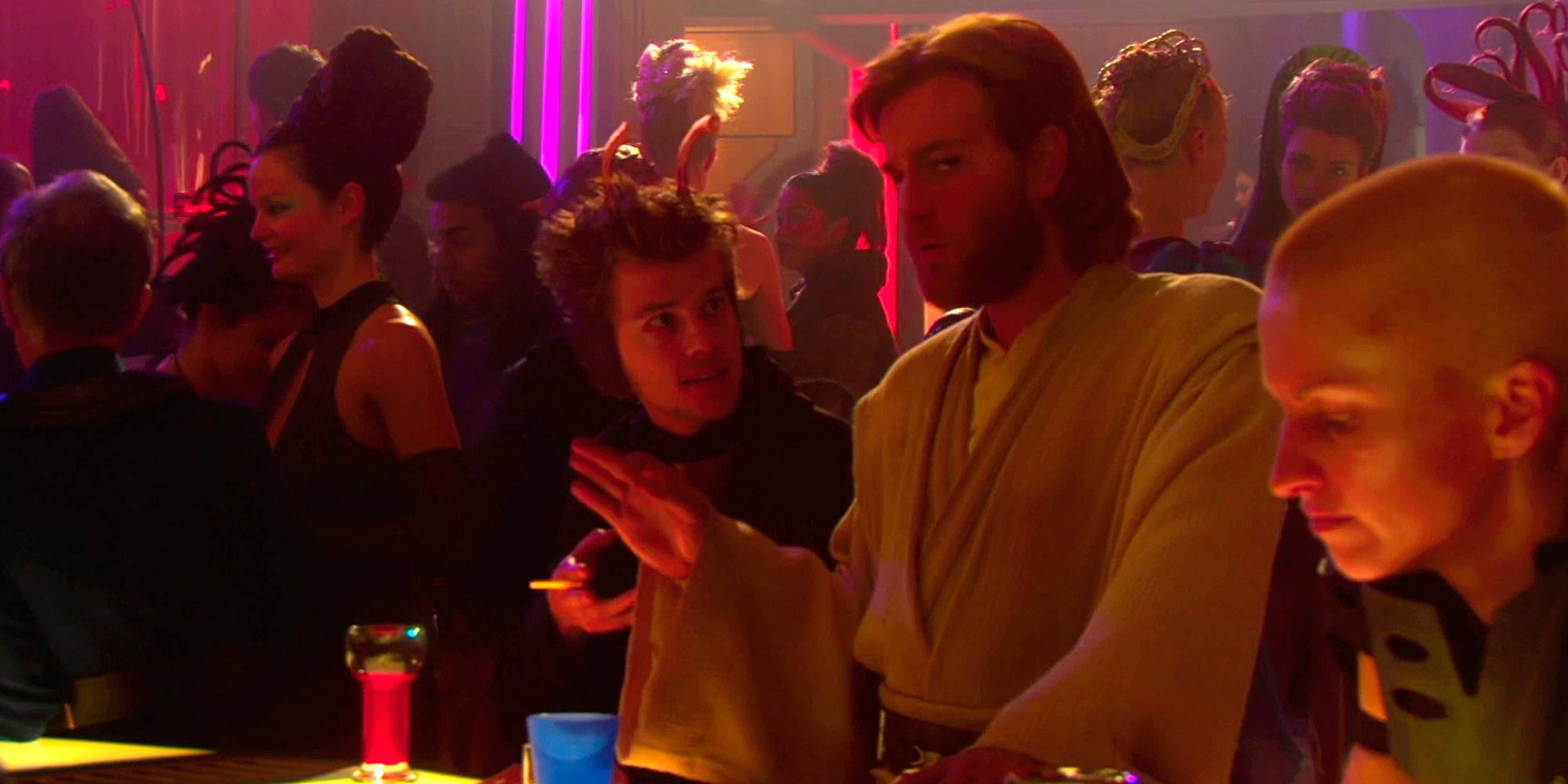 Ewan McGregor as Obi Wan Kenobi in Attack of the Clones