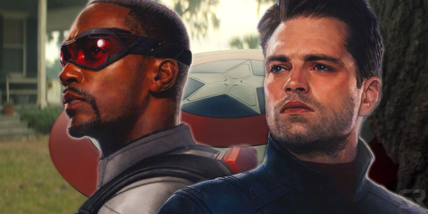 Falcon and the Winter Soldier and Captain America Shield