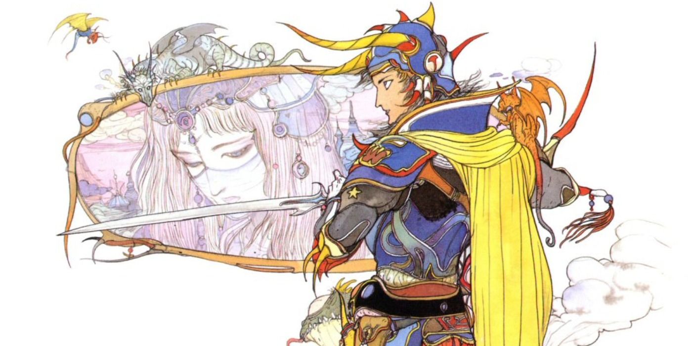 Final Fantasy 1 Warrior of Light Artwork