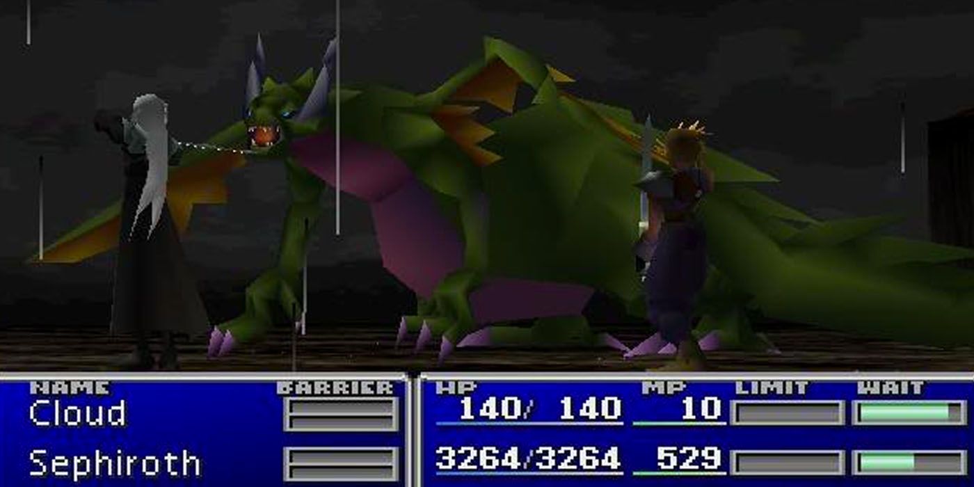 Final Fantasy 7 Cloud and Sephiroth