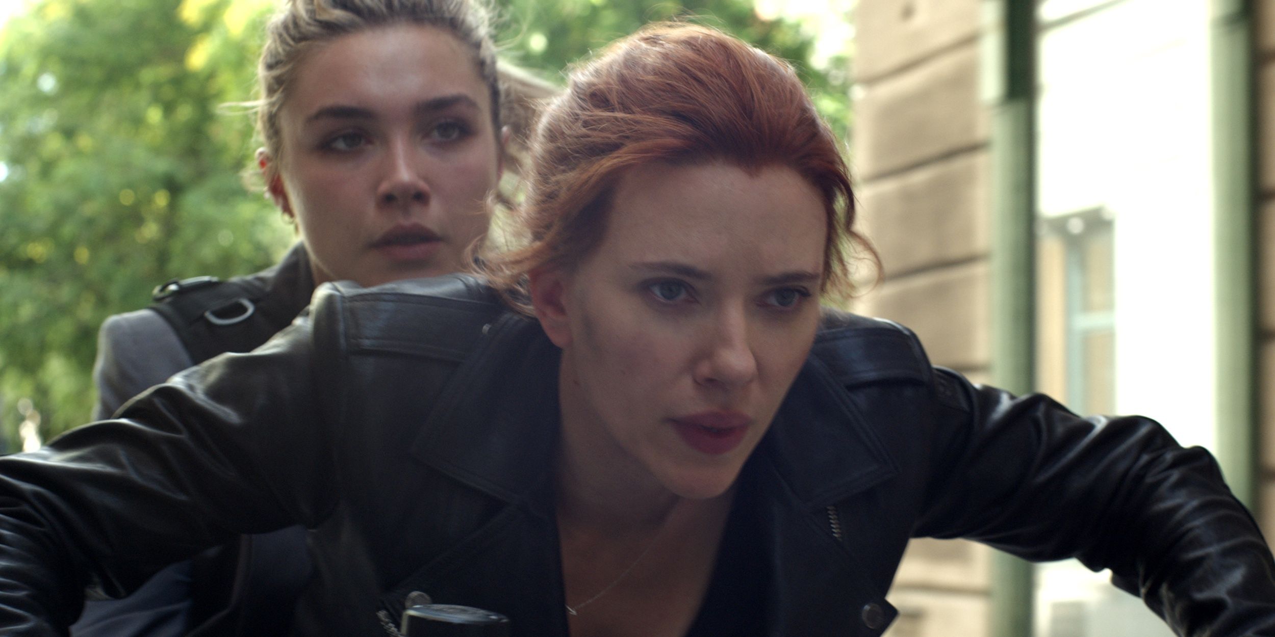 Florence Pugh Scarlett Johansson Black Widow Movie