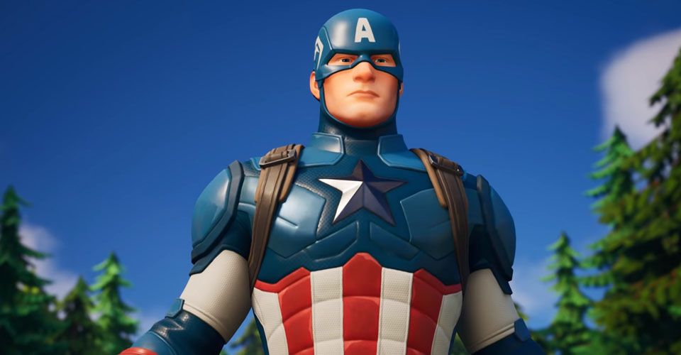 Captain America Fortnite Skin