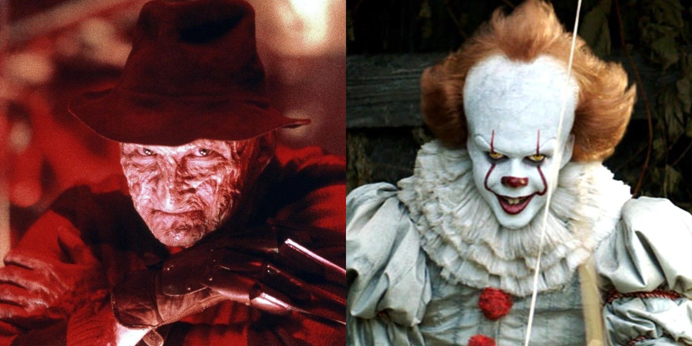 Freddy Krueger IT Pennywise similar