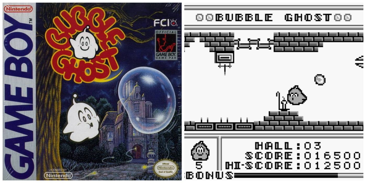 Game Boy DMG Hidden Gems Bubble Ghost