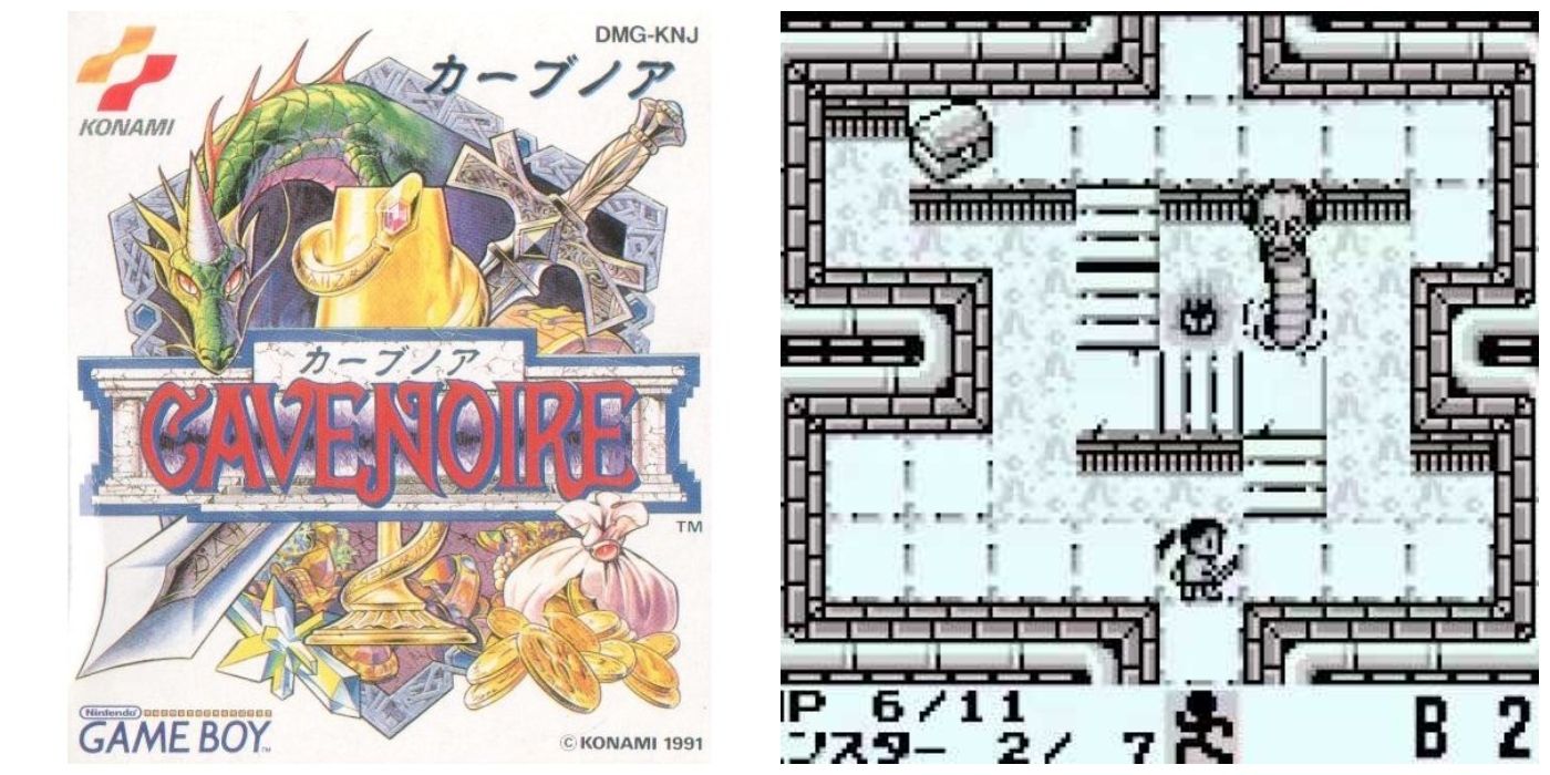 Game Boy DMG Hidden Gems Cave Noire