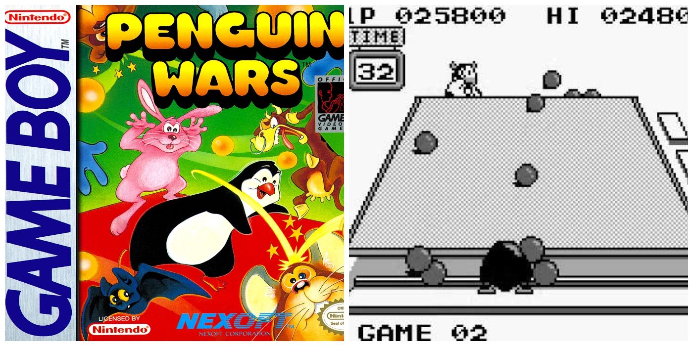 Game Boy DMG Hidden Gems Penguin Wars