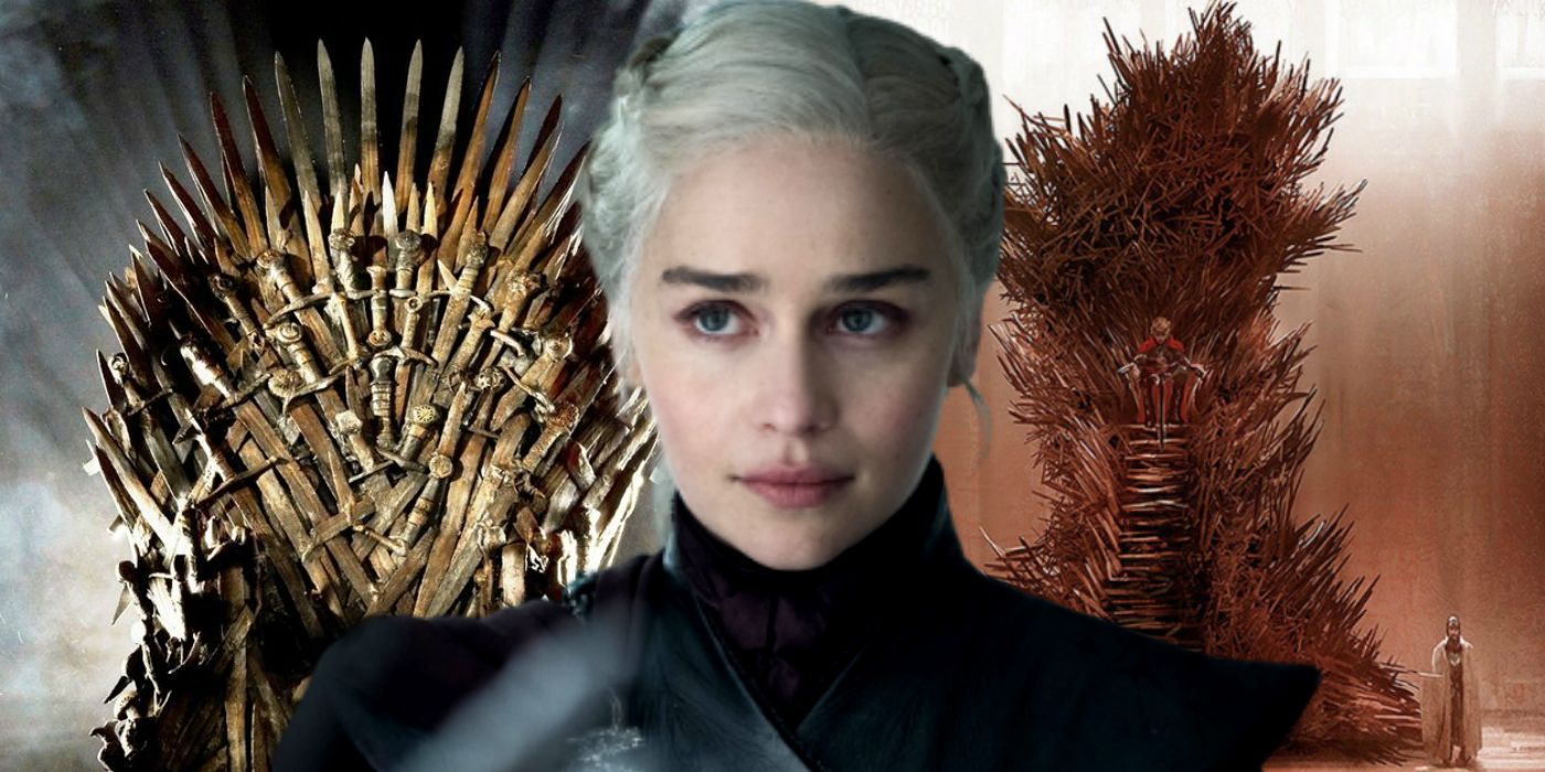 Why The Iron Throne Is Bigger & Has Way More Swords In House Of The Dragon