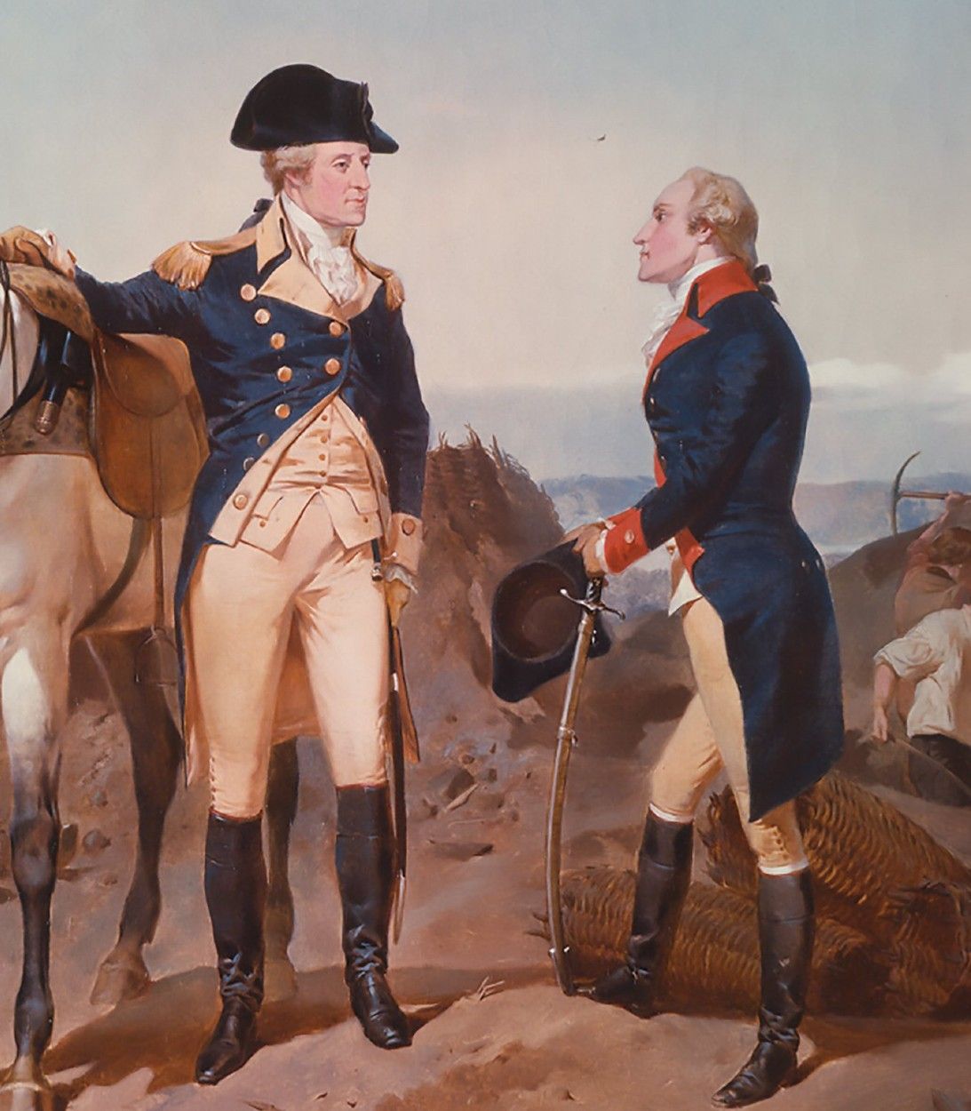 George Washington and Alexander Hamilton Vertical