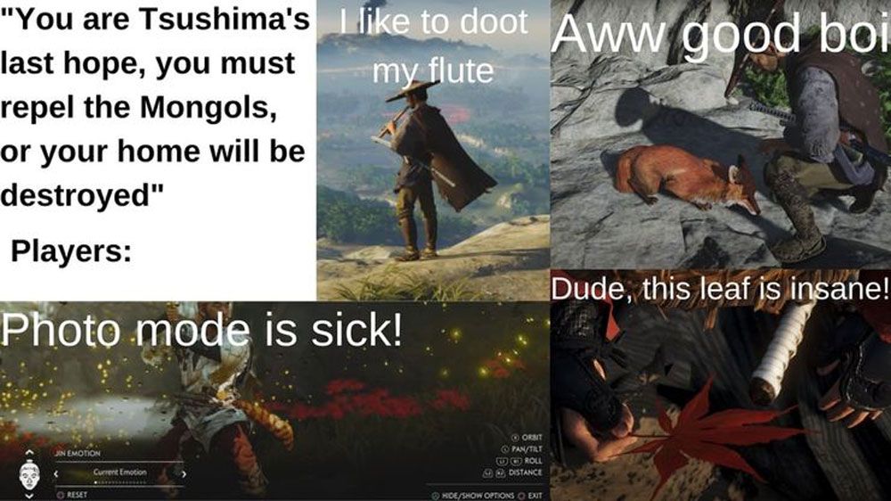 Ghost Of Tsushima: 10 Memes That Will Leave You Crying Of Laughter