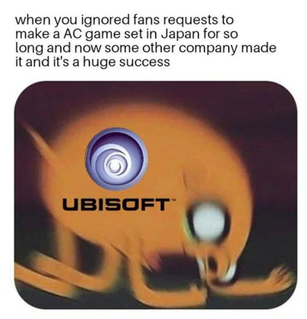 Ghost Of Tsushima Memes - UbiSoft