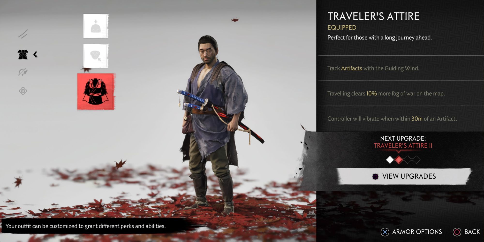 How to Use the Traveler’s Attire in Ghost of Tsushima