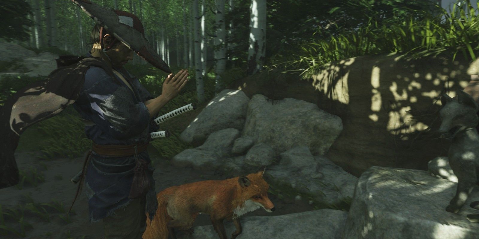 Ghost of Tsushima Players Start 57.5 Million Duels, Pet 8.8 Million Foxes