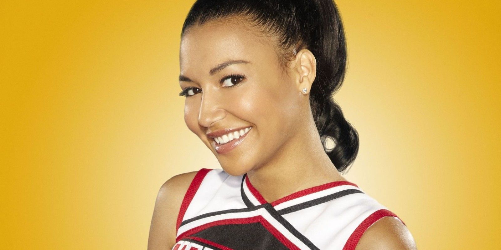 Naya Rivera as Santana in a promo image for Glee