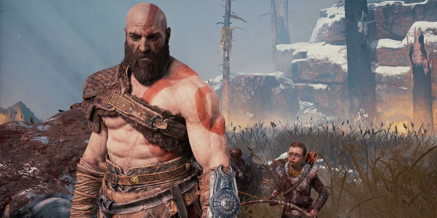 God Of War Kratos Atreus