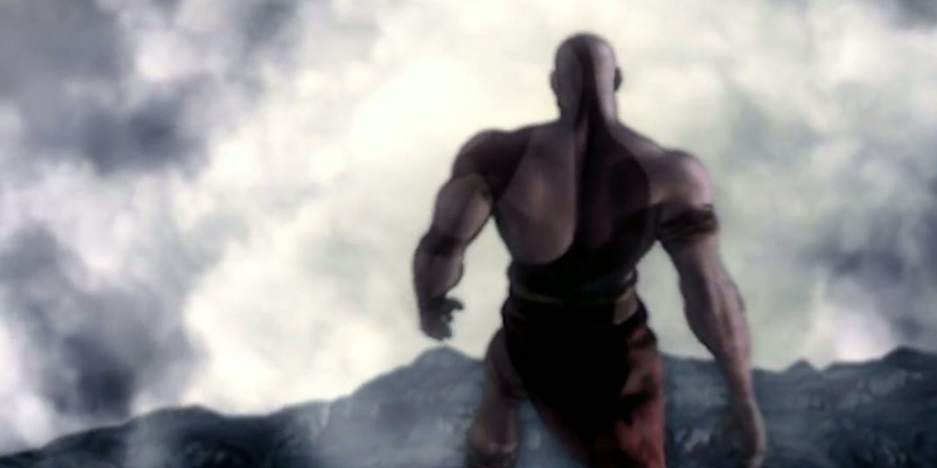 Kratos' suicide attempt in God of War (2005)