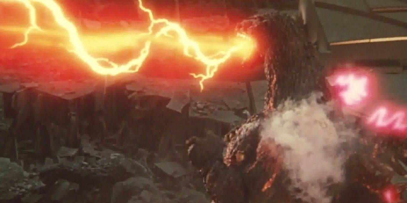 Godzilla Spiral Heat Ray Destoroyah