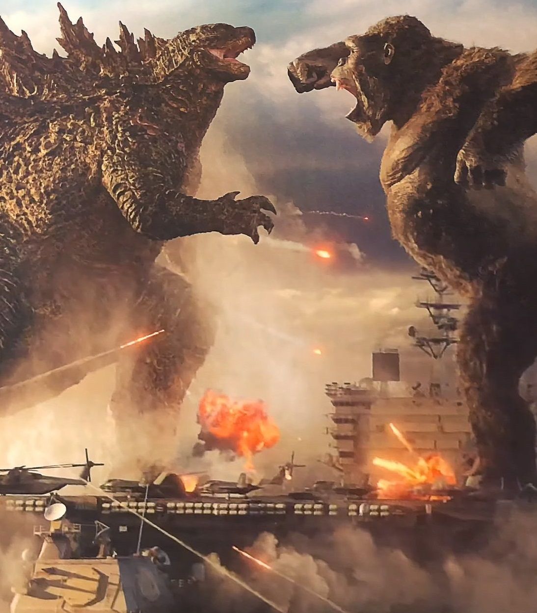 Godzilla vs. Kong gets a new image from Playmates Toys