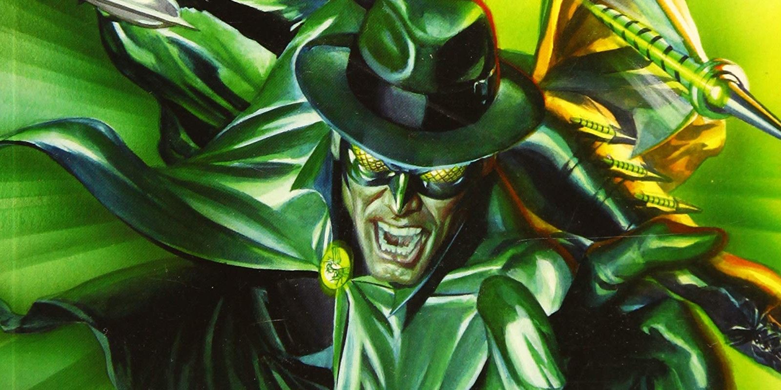 A cover from the Kevin Smith run on Green Hornet shows the characters running at the viewer.