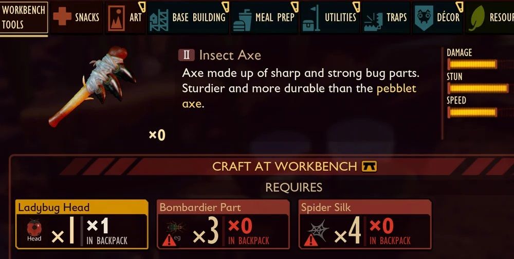How to Upgrade The Axe in Grounded (The Easy Way)