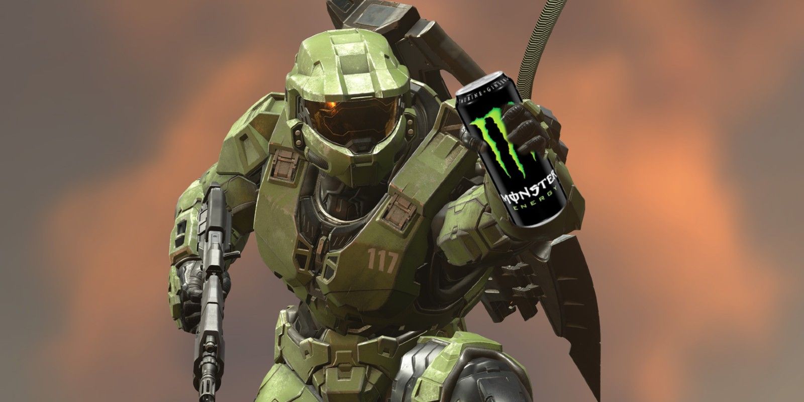 Halo Infinite Has A Monster Energy Promotion Going On For Some Reason