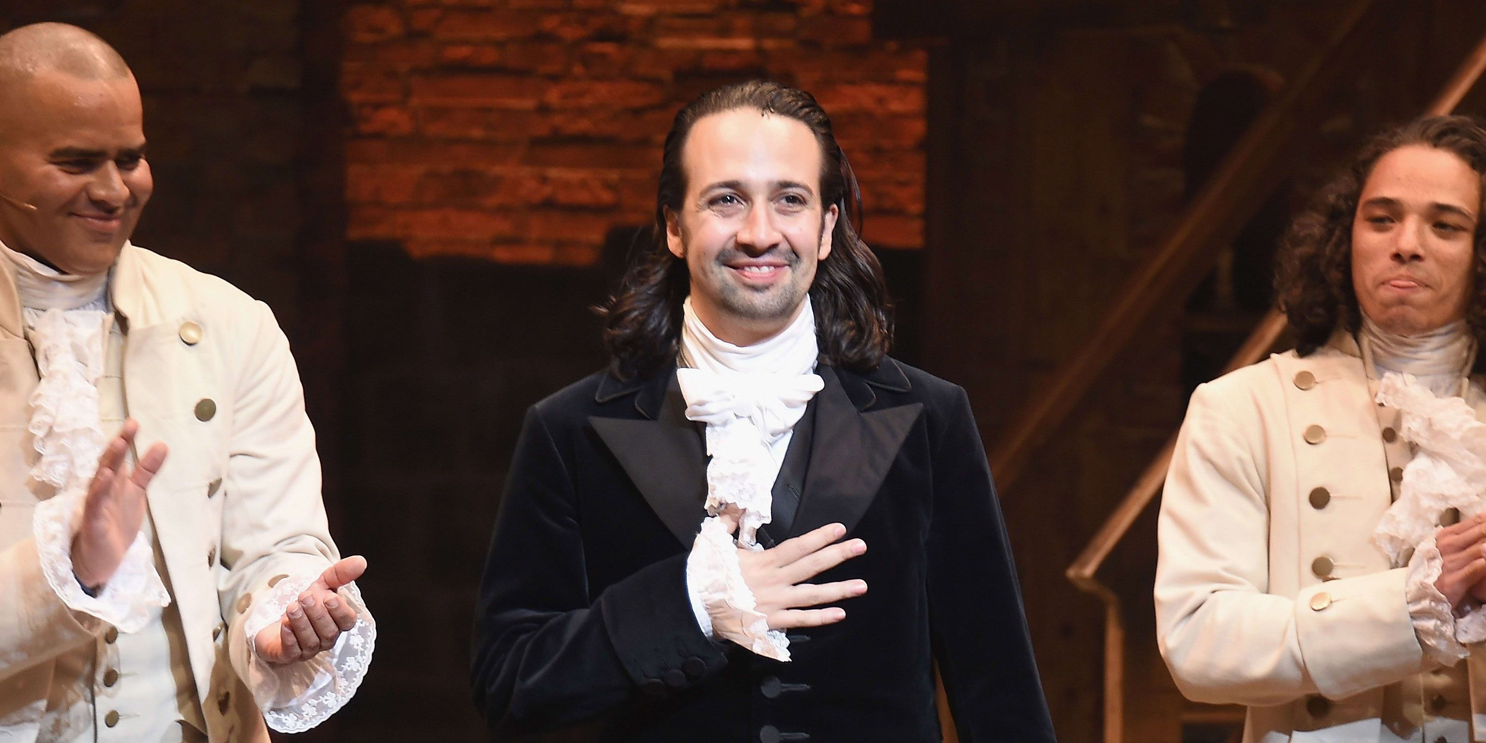 Hamilton Lin-Manuel Miranda Curtain Call