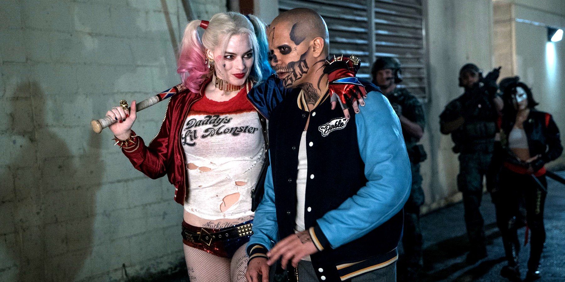 Harley Quinn and Diablo in Suicide Squad