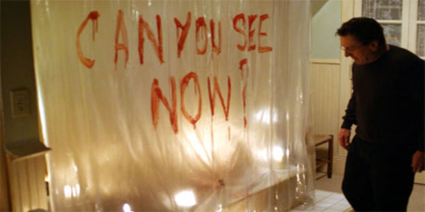 David de Robert de Niro em uma banheira com uma inscrição que diz "Você pode ver agora?" em esconde-esconde
