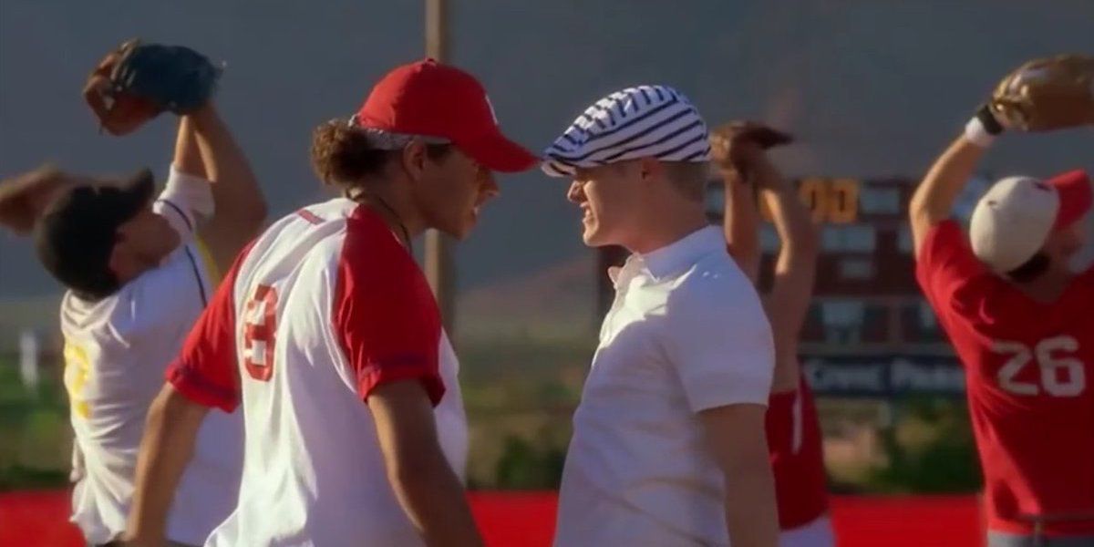 Chad and Ryan face off in High School musical 2