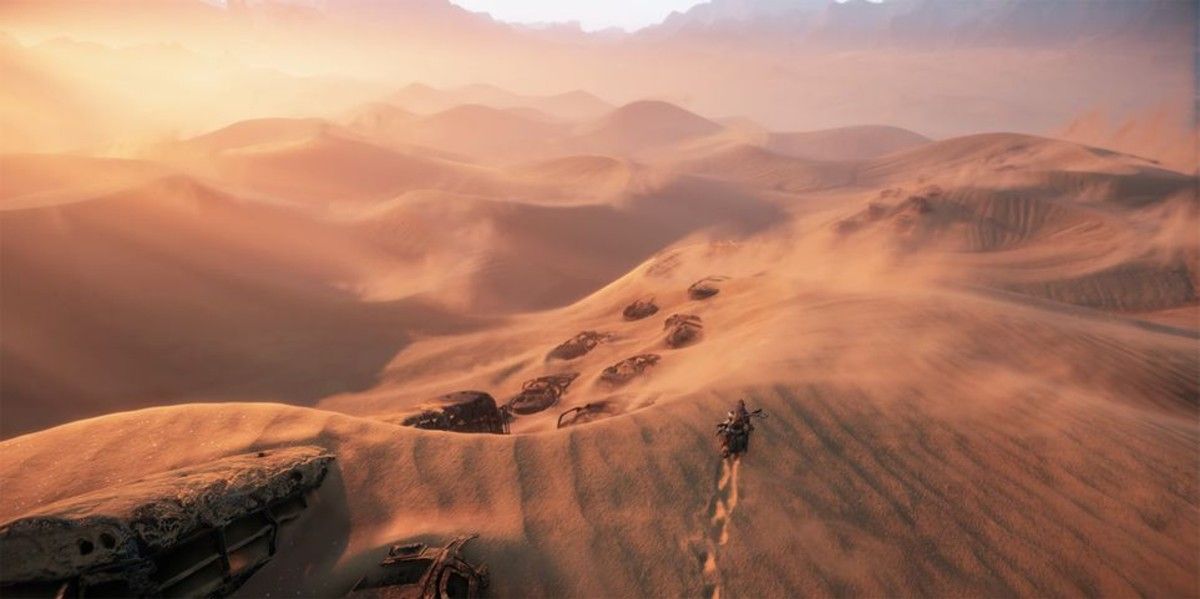 Horizon Forbidden West Desert