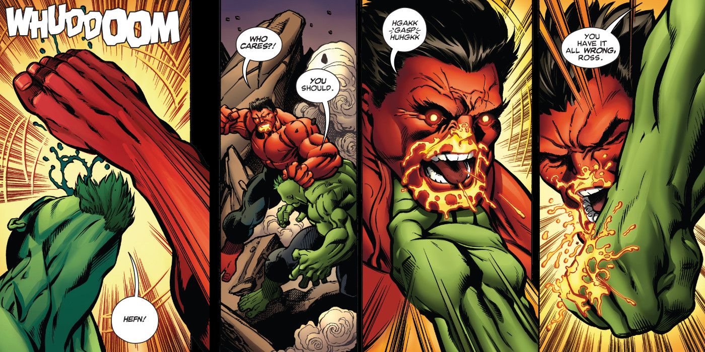 Hulk Fights Red Hulk Martial Arts