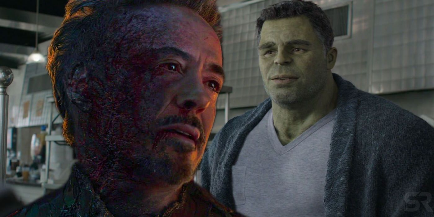 Hulk and Tony Stark Death in Avengers Endgame