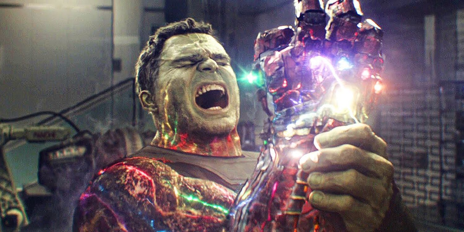 Hulk snaps the Infinity Stones in Avengers Endgame