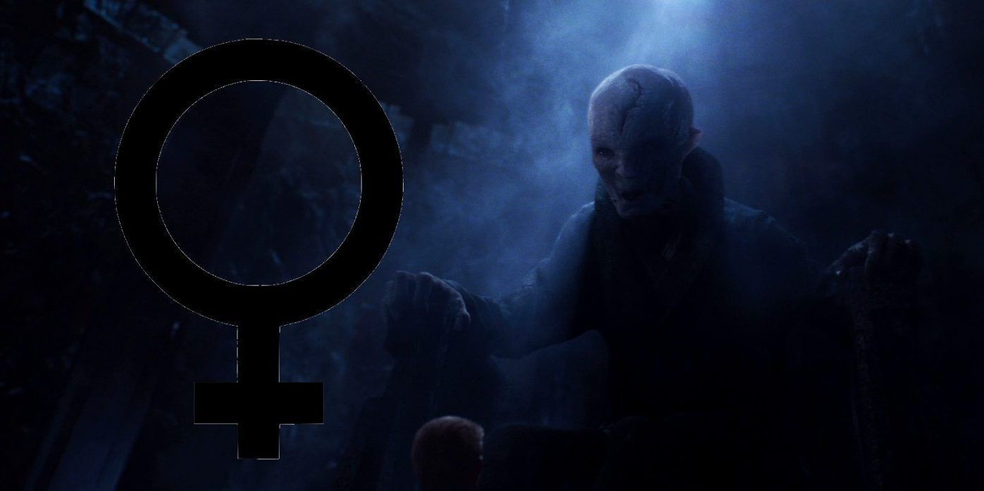 Star Wars: Snoke Was Originally Going To Be A Woman