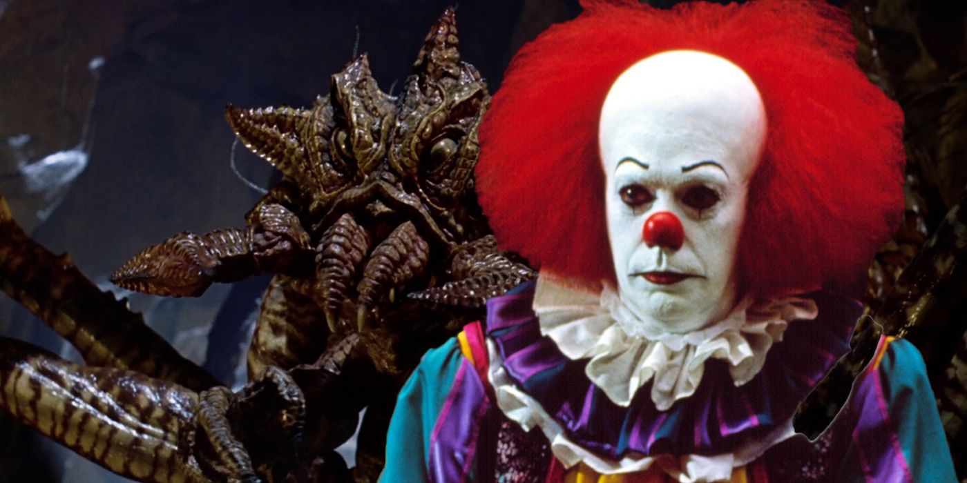 IT 1990 Miniseries - Pennywise and Spider
