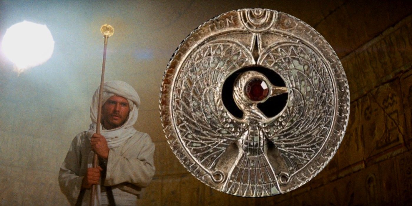 Indiana Jones Raiders of the Lost Ark Staff of Ra Headpiece up for auction