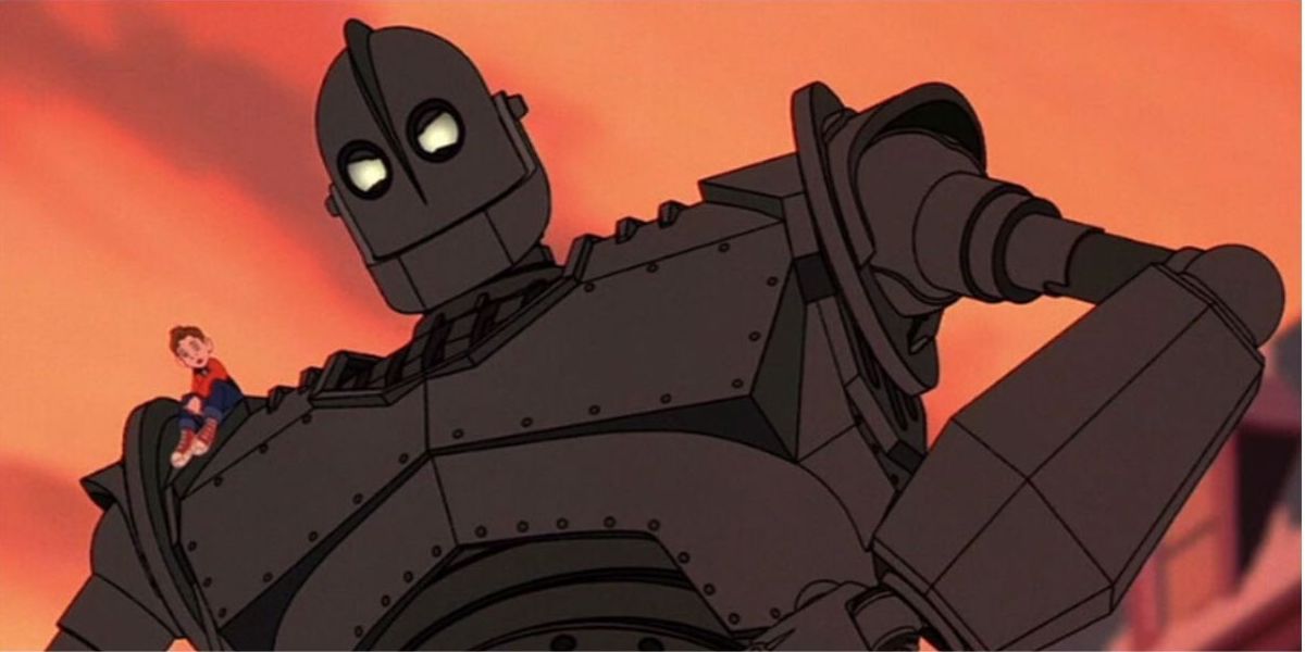 The Iron Giant and Hogarth