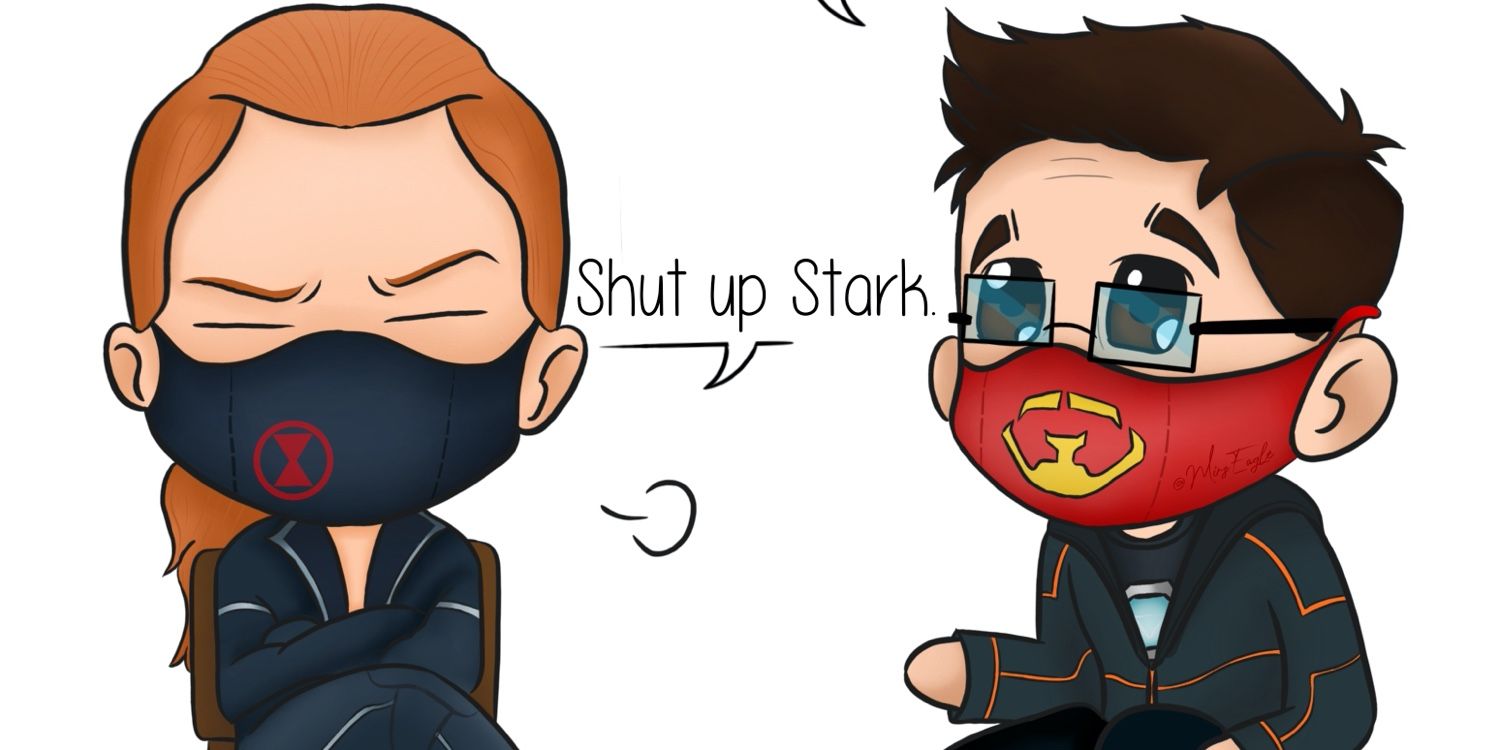 Iron Man Mocks Black Widow Over Movie Delay In Hilarious MCU Fan Art