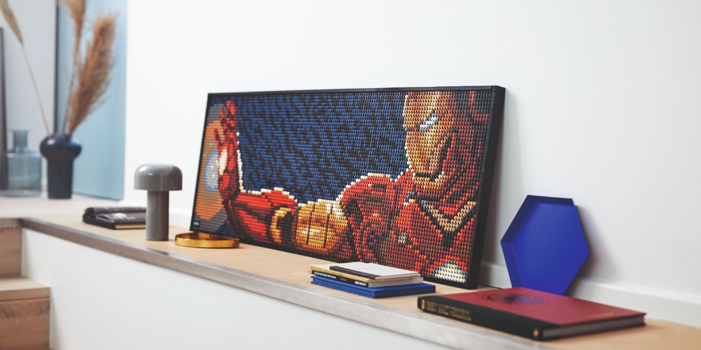 Iron Man Lego Art.