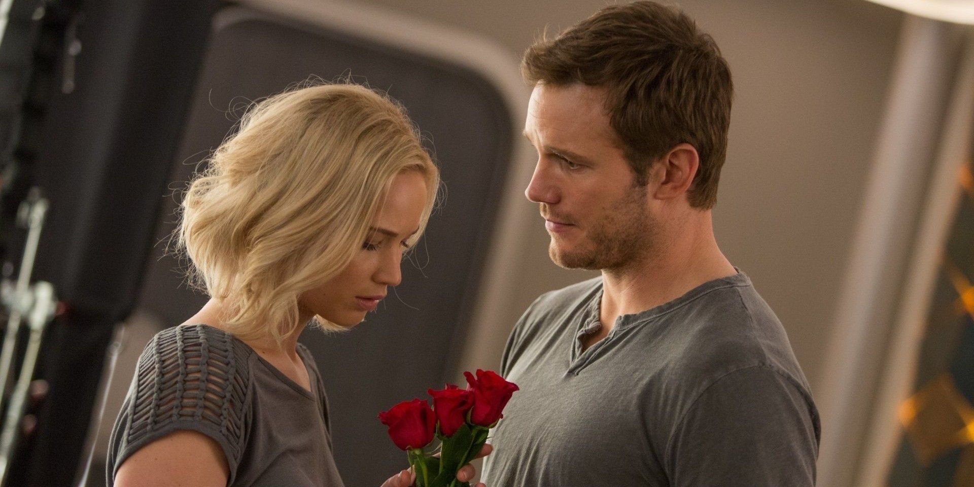 Passengers review – Chris Pratt falls for Jennifer Lawrence in