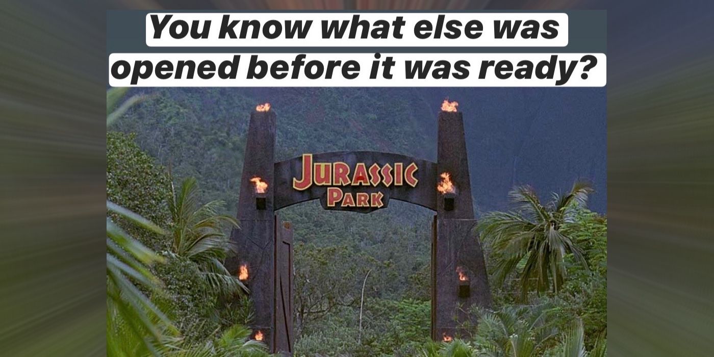 Jurassic Park Frank Marshall Coronavirus Meme